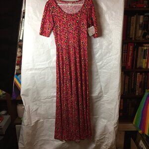 LuLaRoe Red Sheath Dress